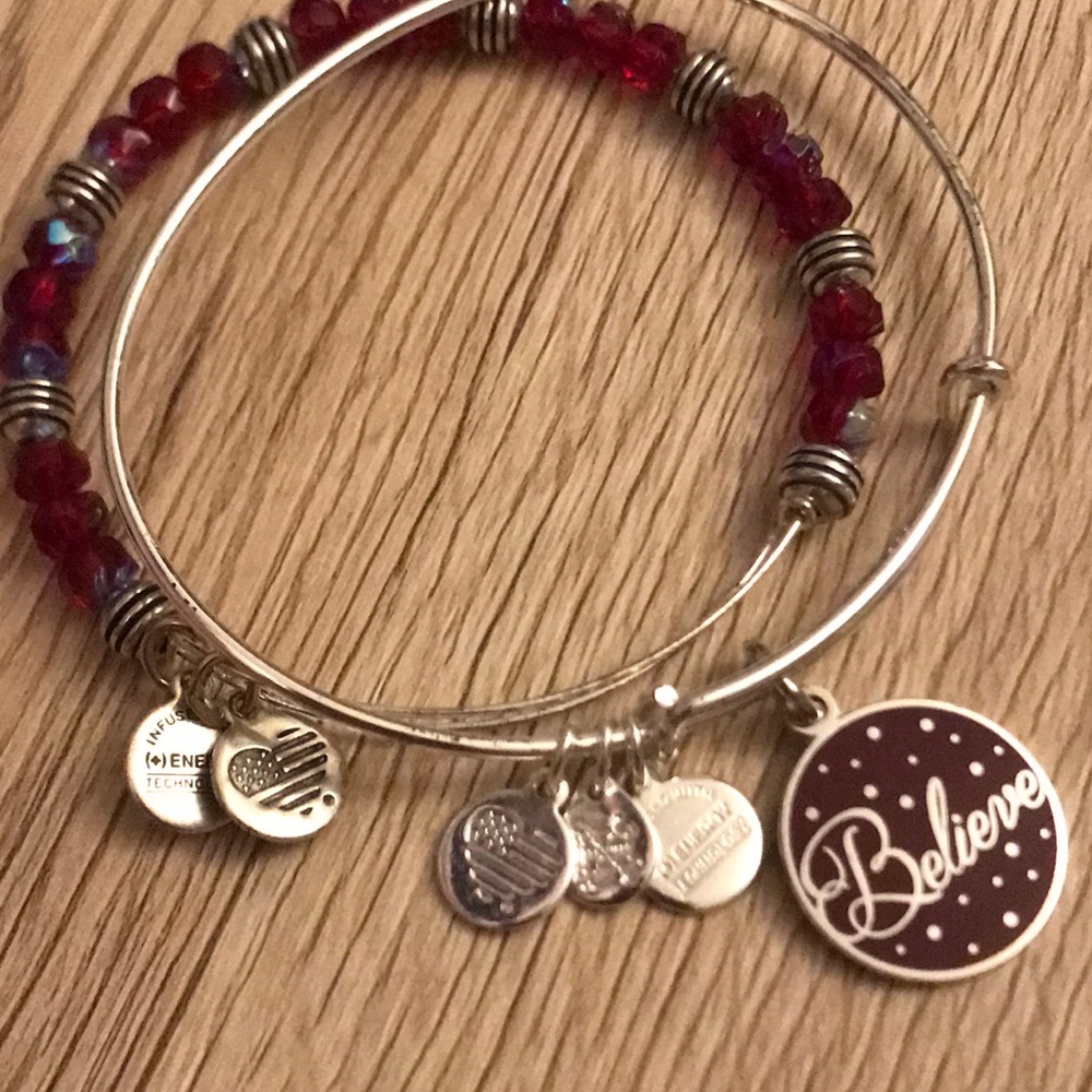 Alex and Ani holiday bracelet